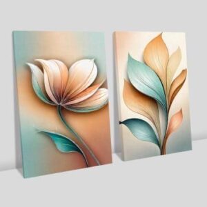 Tulip Flower Orphism Design 2