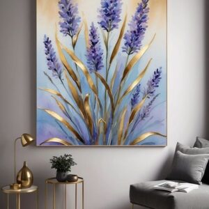 Tulip Flower Orphism Design 4