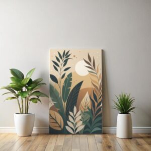 Tulip Flower Orphism Design 7