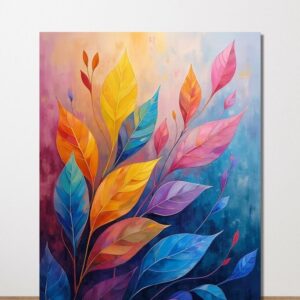 Tulip Flower Orphism Design 8